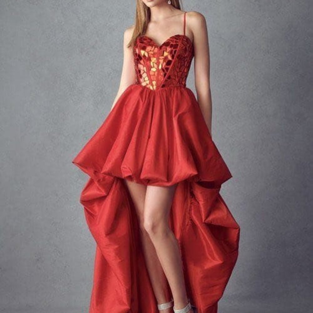 Sweetheart Neck Sequin Bodice Prom Dress From SmcBoutique